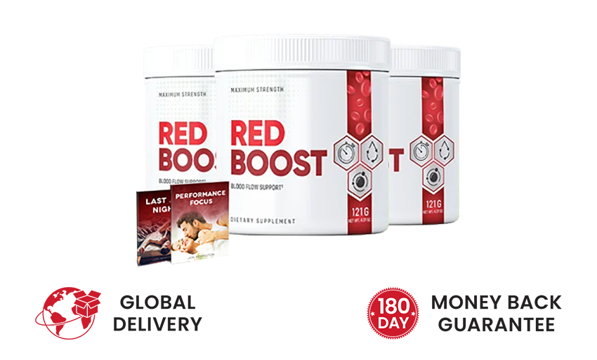 3 Bottles of Red Boost