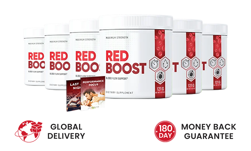 6 Bottles of Red Boost